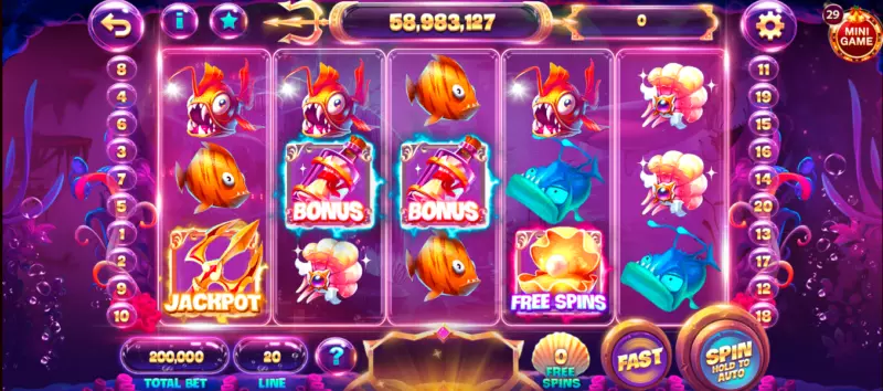 Bí kíp chơi game nổ hũ thuỷ phủ tại Nohuclub thắng lớn