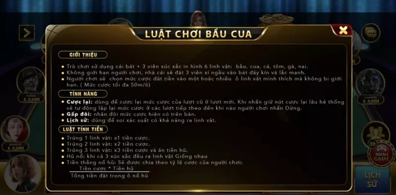 Chia sẻ những kinh nghiệm tham gia Bầu Cua siêu đỉnh cho tân binh