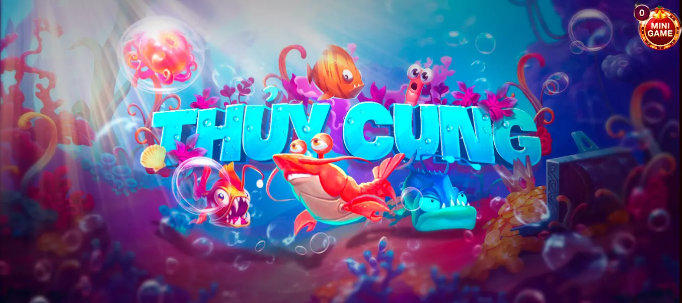 Chinh phục đại dương cùng slots game Thủy cung Nohuclub