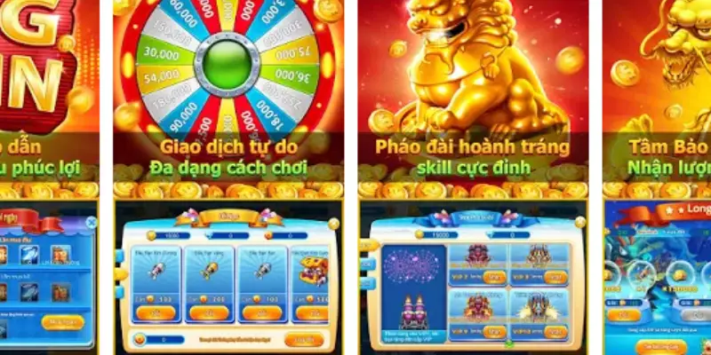 Vũ khí trong game bắn cá trực tuyến Nohuclub
