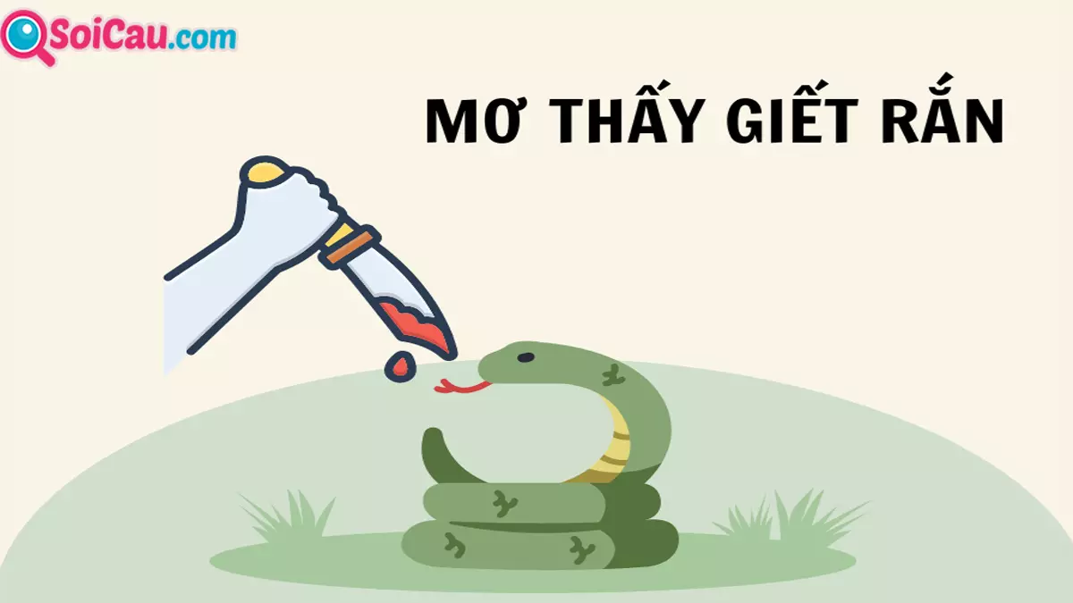 Mơ thấy giết mổ rắn đánh con gì? Ý nghĩa giấc mơ thấy giết mổ rắn