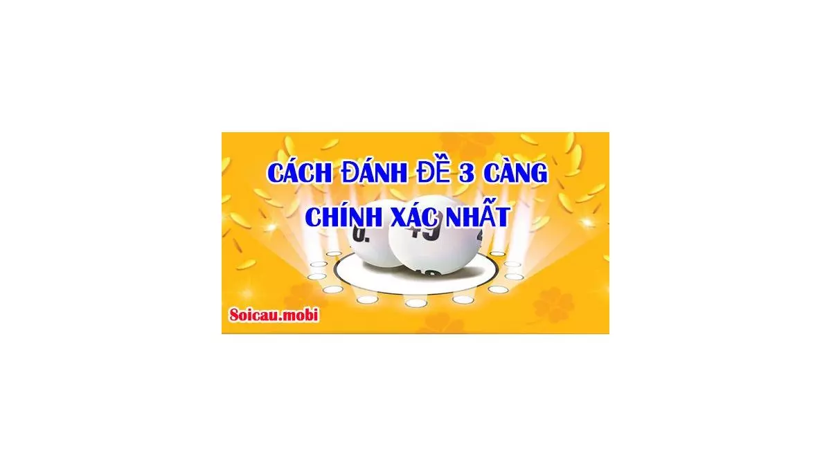 Cách đánh đề 3 càng chuẩn, chuẩn xác nhất ngày nay