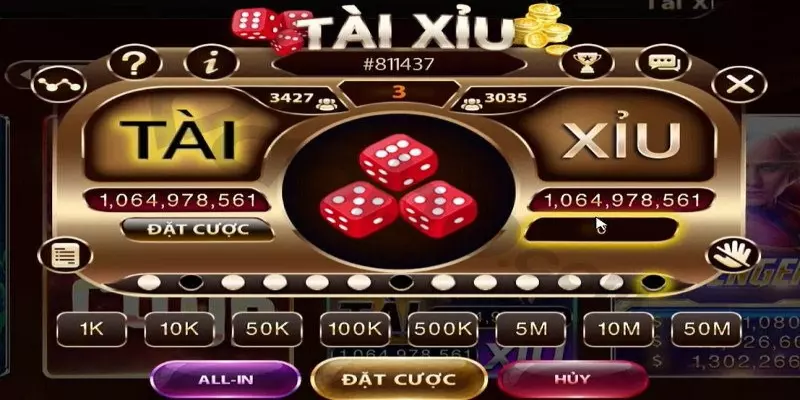 Hướng dẫn chơi Tài xỉu Livestream Nohuclub cơ bản