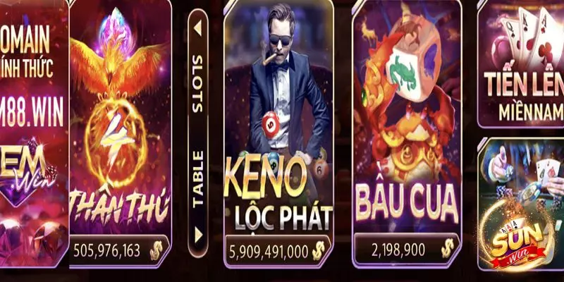 Chơi Keno lộc phát tại Nohuclub