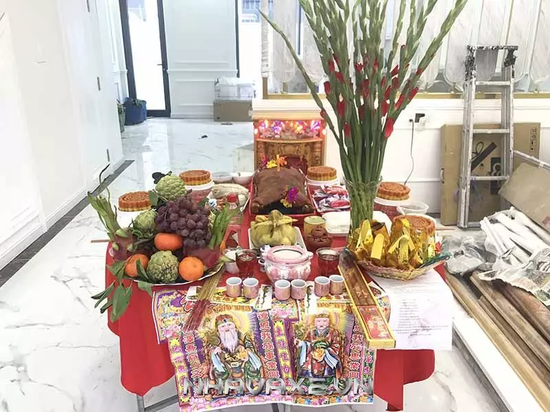 Nghi tiết chuẩn bị cho ngày lễ nhập trạch sẽ bao gồm những bước nào