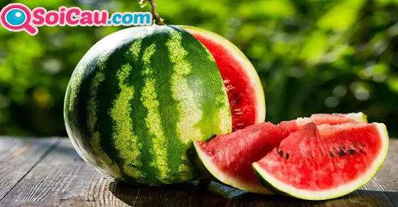 Thông điệp giấc mơ thấy quả dưa hấu