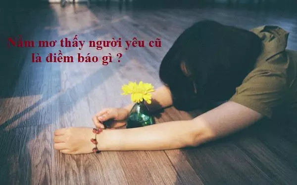 Nằm nằm mộng thấy người yêu cũ là điềm gì, tốt hay xấu, đánh con gì?