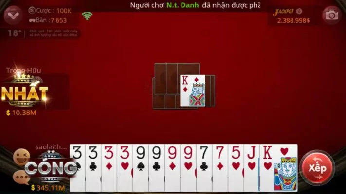 Tải Nohuclub – giới thiệu game Tiến Lên Miền Nam